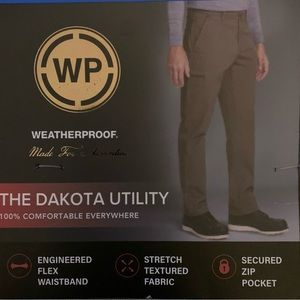 Dakota Weatherproof Utility Pant, new, no tags